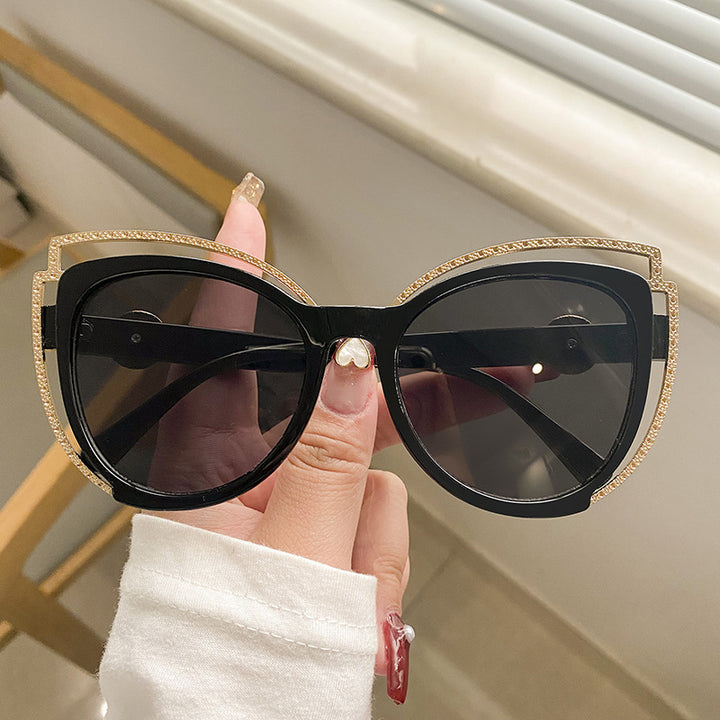 Women Cat-Eye Sunglasses with Sparkling Detail Kalsten