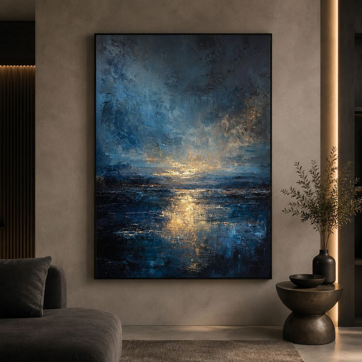Abstract Seascape Canvas Artwork