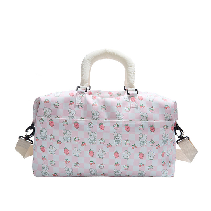 Playful Patterned Travel Duffle Bag Kalsten