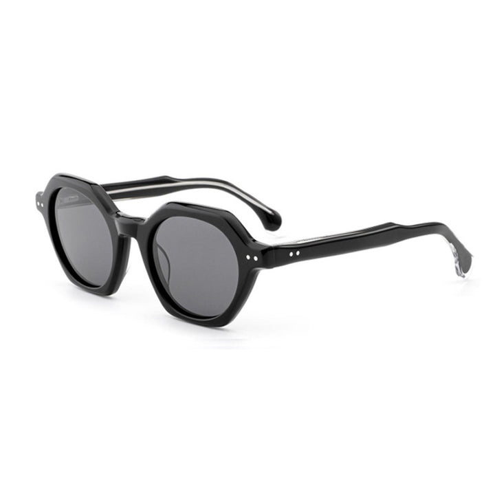 Women's sunglasses in stylish, hexagonal design with sturdy frame and UV protection Kalsten
