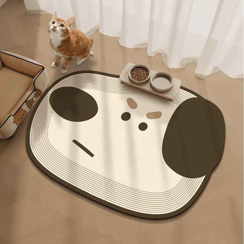 Cartoon Zebra Bath Mat for Bathrooms