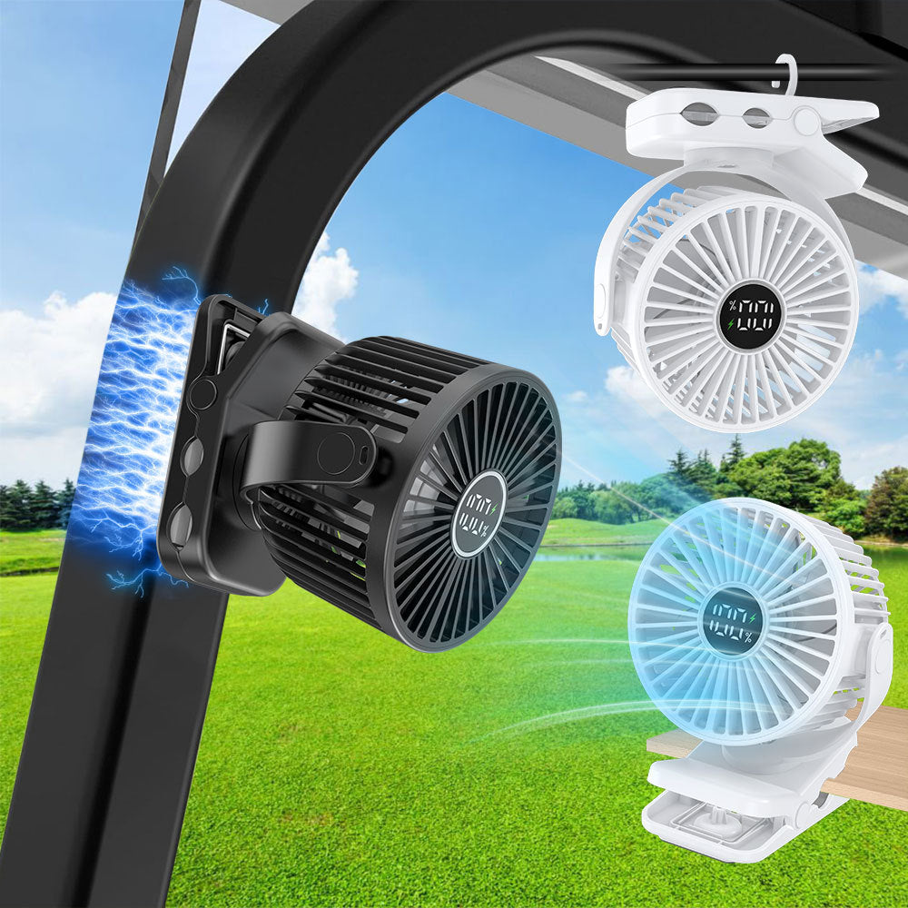 Unisex High-Performance Portable Clip-On Fan Kalsten