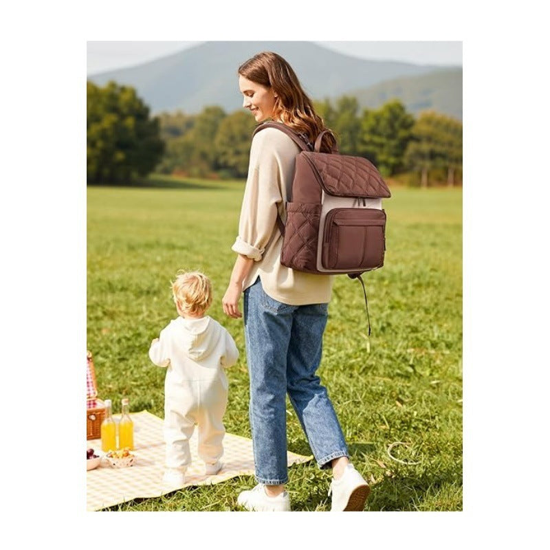 Quilted Multi-Purpose Backpack Kalsten