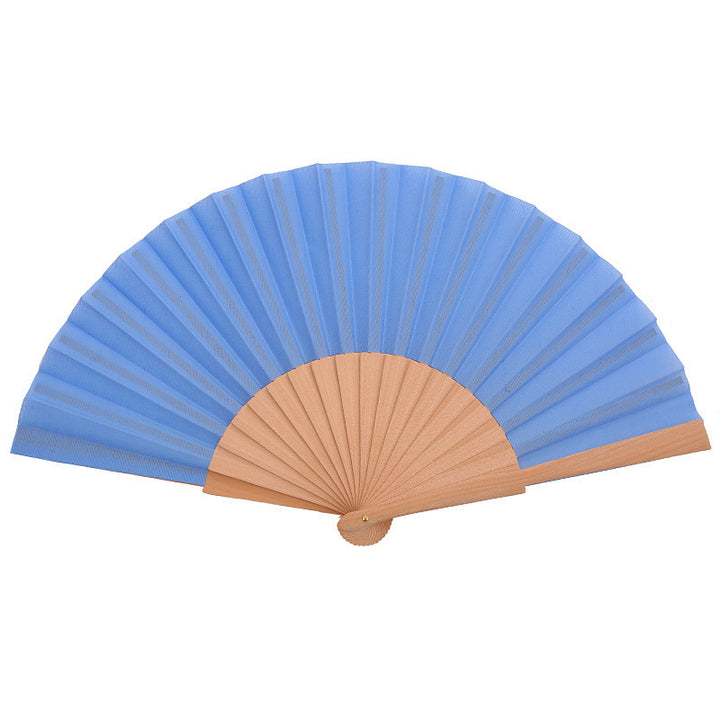 Women handmade fan made of breathable material with elegant design Kalsten