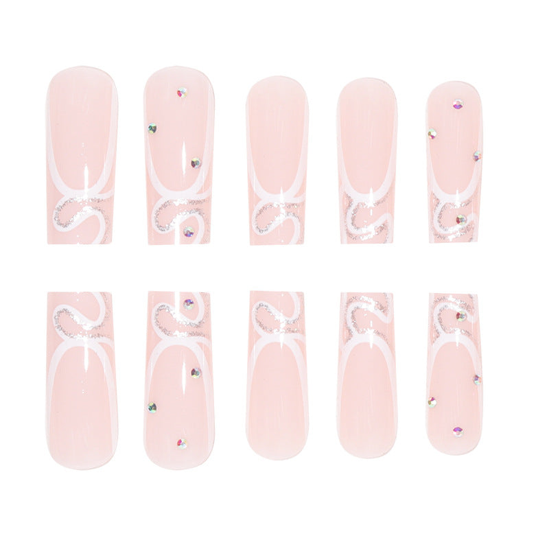 Decorative Long Nail Tips Kalsten