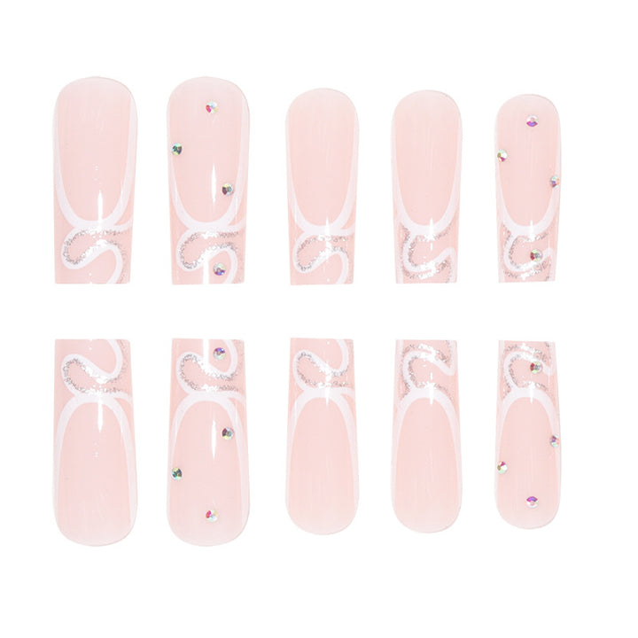 Decorative Long Nail Tips Kalsten