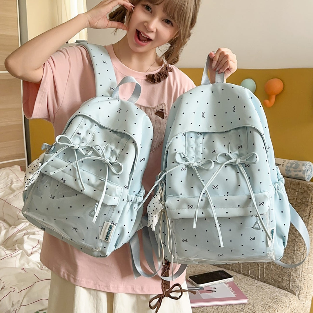 Playful Lightweight Printed Backpack Kalsten