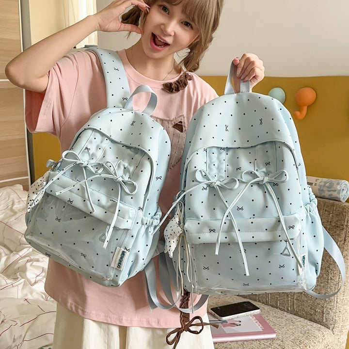 Playful Lightweight Printed Backpack Kalsten