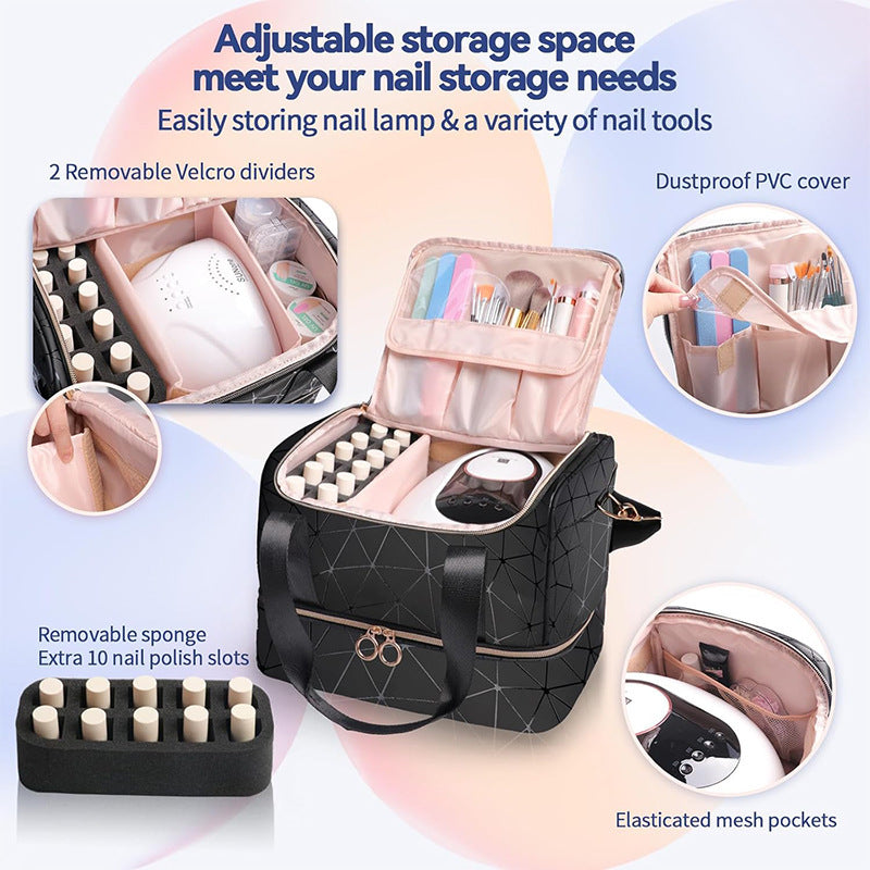 Luxurious Cosmetic Organizer Bag Kalsten