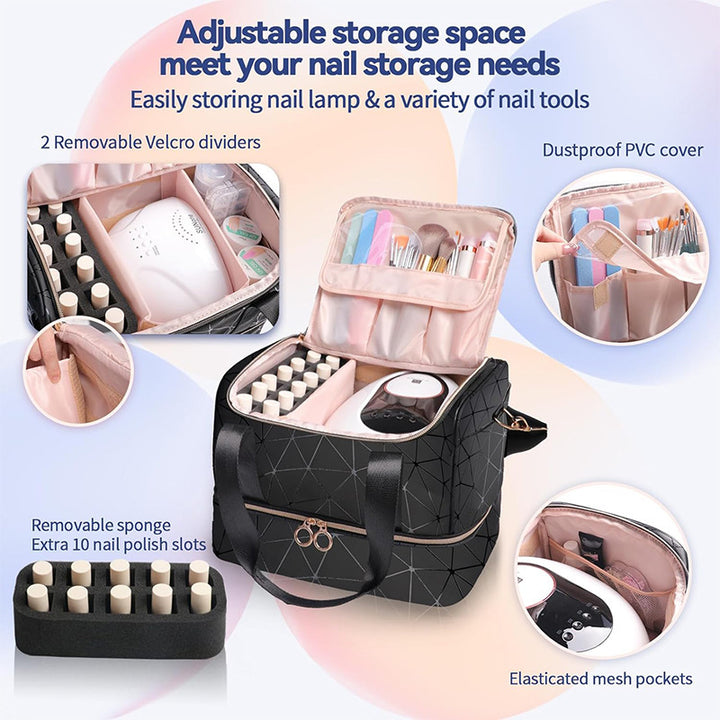 Luxurious Cosmetic Organizer Bag Kalsten