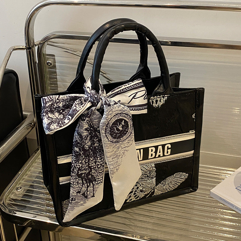 Elegant Structured Satchel Bag