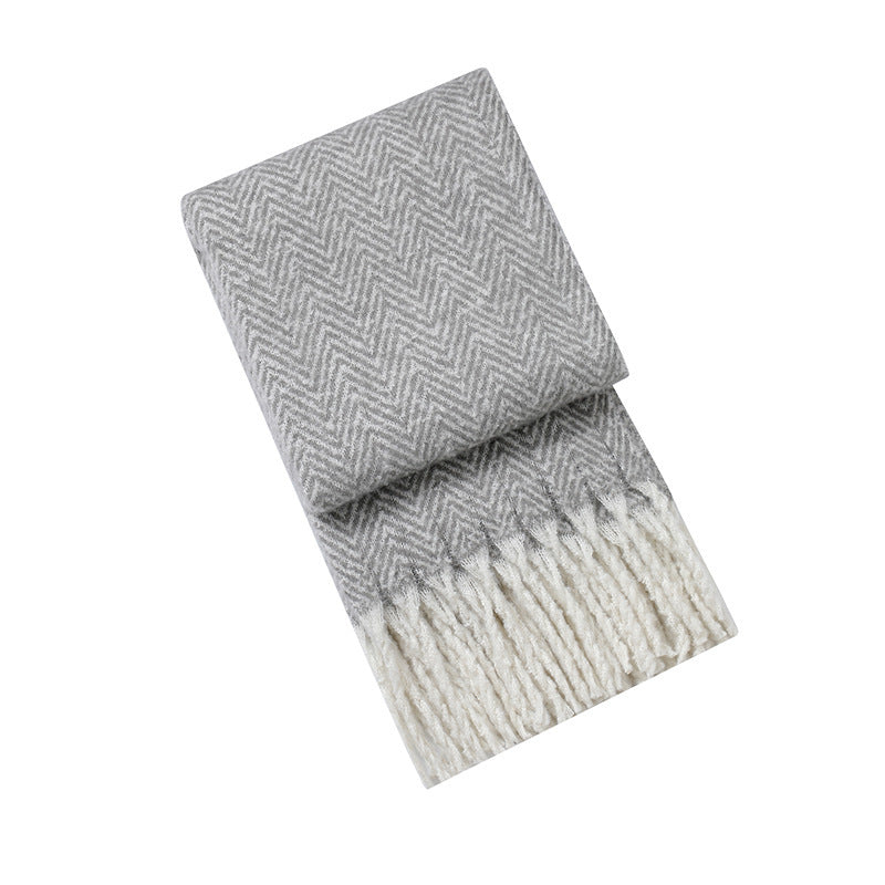 Home Decorative Throw Blanket Kalsten