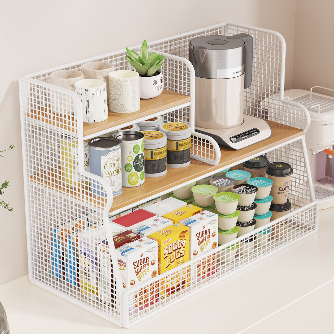 Multi-Tier Kitchen Shelf Organizer Kalsten