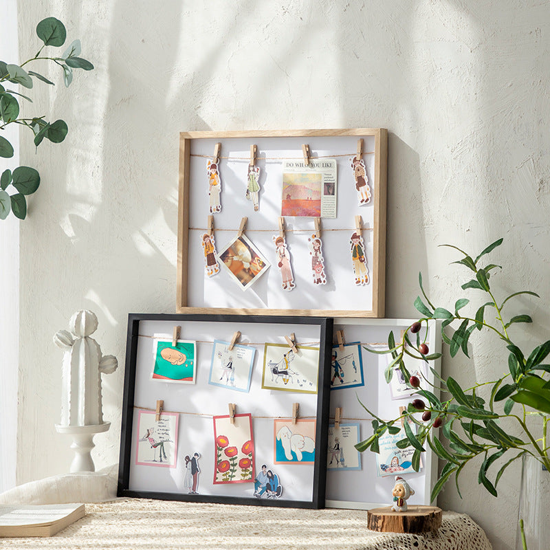 Decorative Photo Clip Display Frame