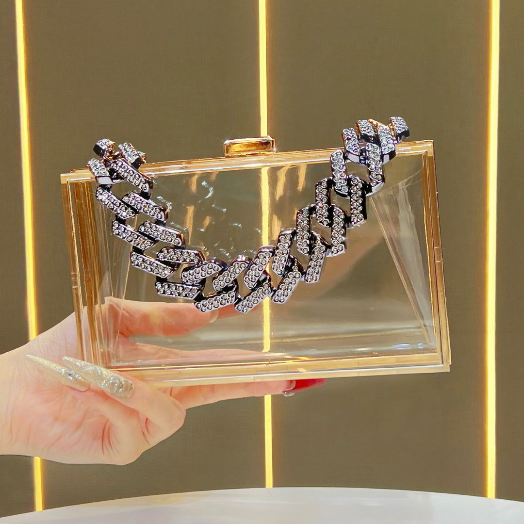Transparent Evening Clutch
