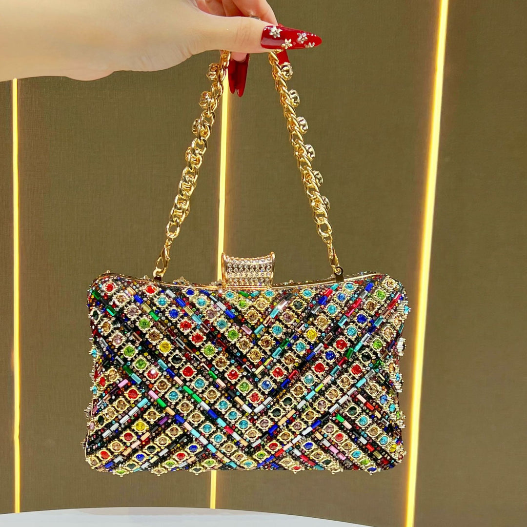 Elegant Bejeweled Evening Clutch