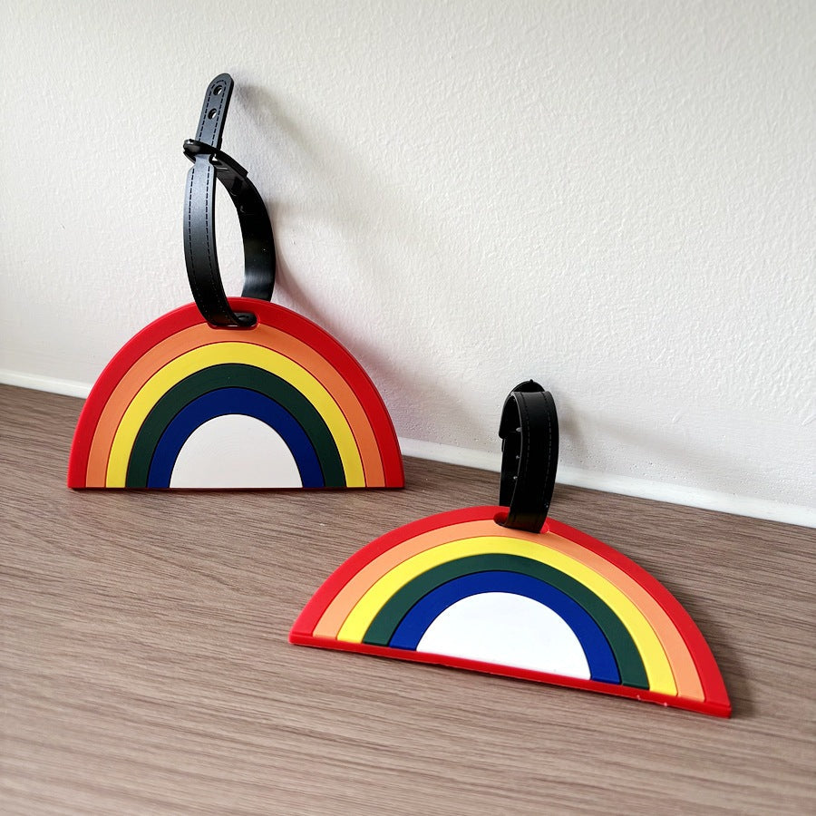 Silicone Rainbow Luggage Tag Kalsten