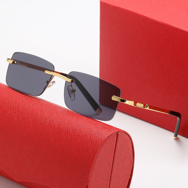 Ladies stylish sunglasses with elegant metal frame and polarized lenses Kalsten