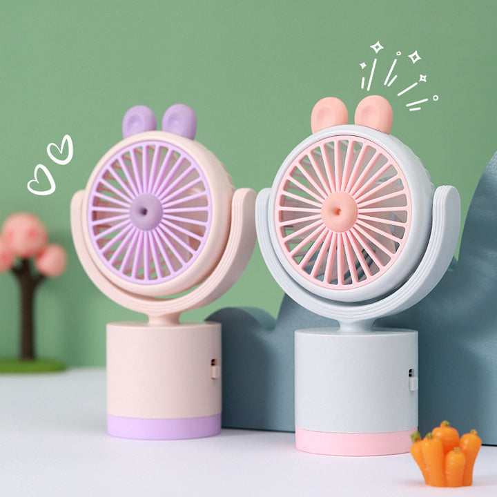 Cute Cartoon-Inspired Handheld Cooling Fan Kalsten
