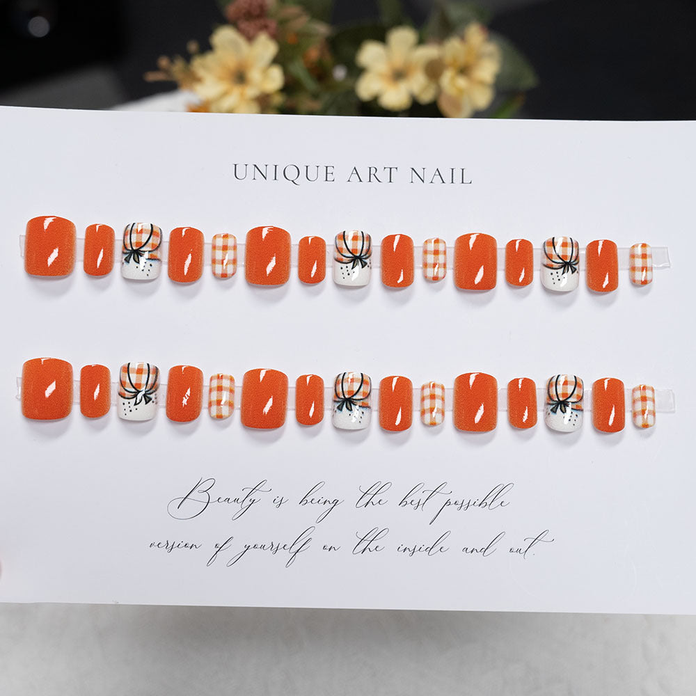 Creative Seasonal Press-On Nails