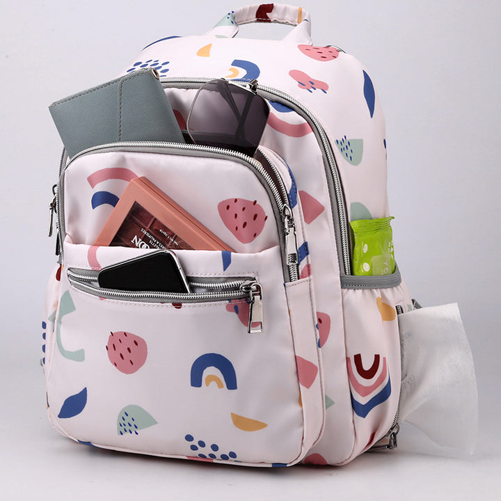 Playful Patterned Backpack Kalsten
