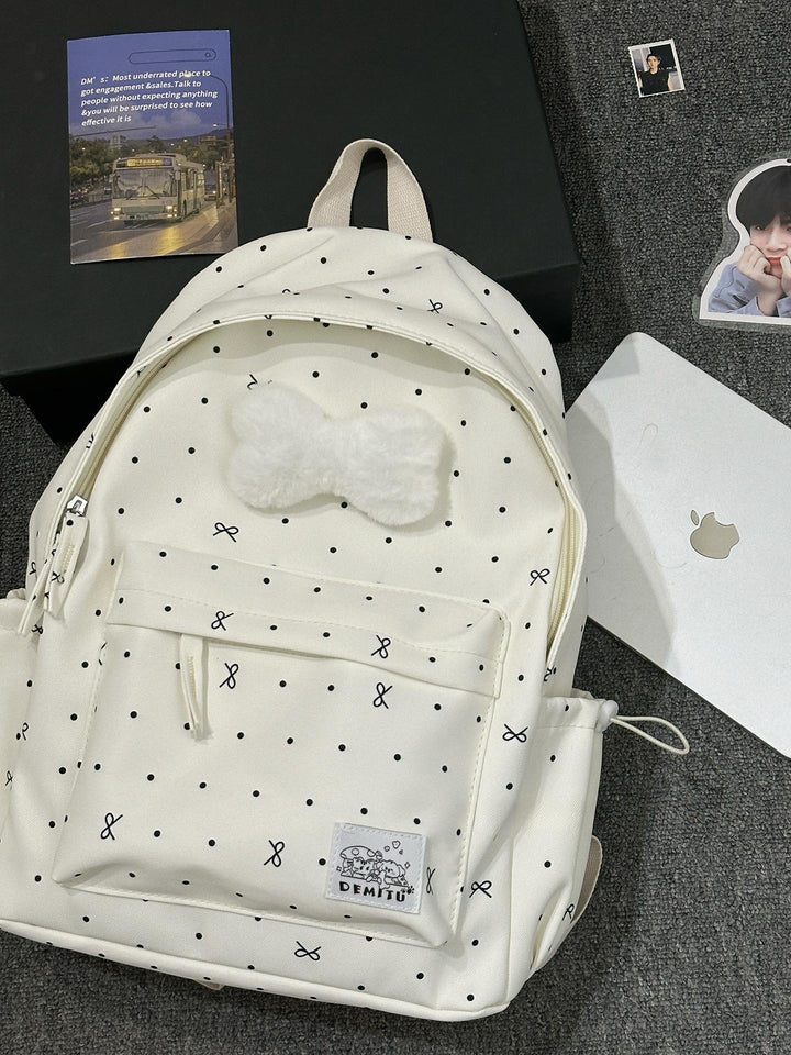 Playful Polka Dot Backpack Kalsten