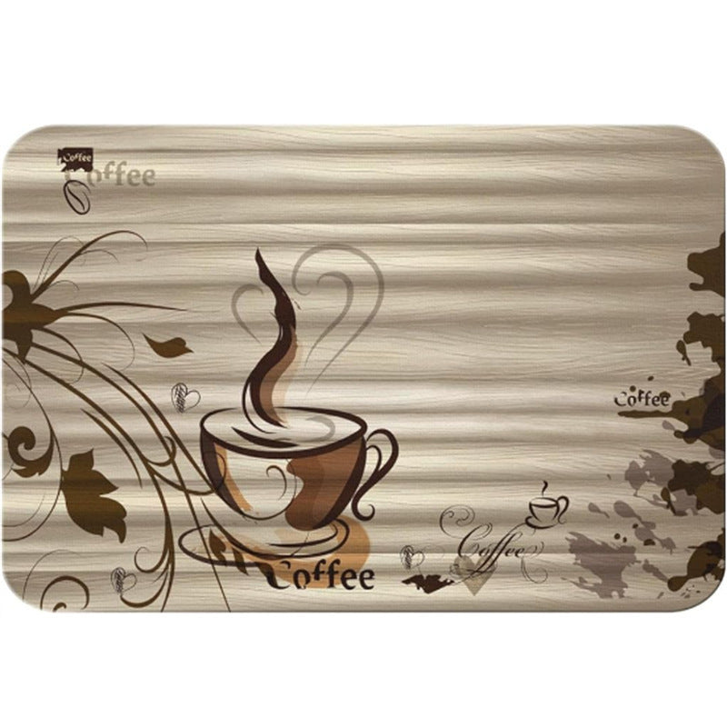 Coffee Theme Kitchen Mat