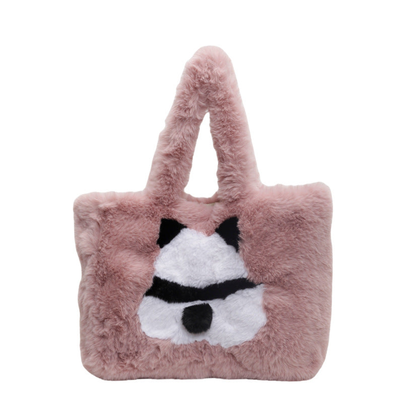 Plush shopping bag Kalsten