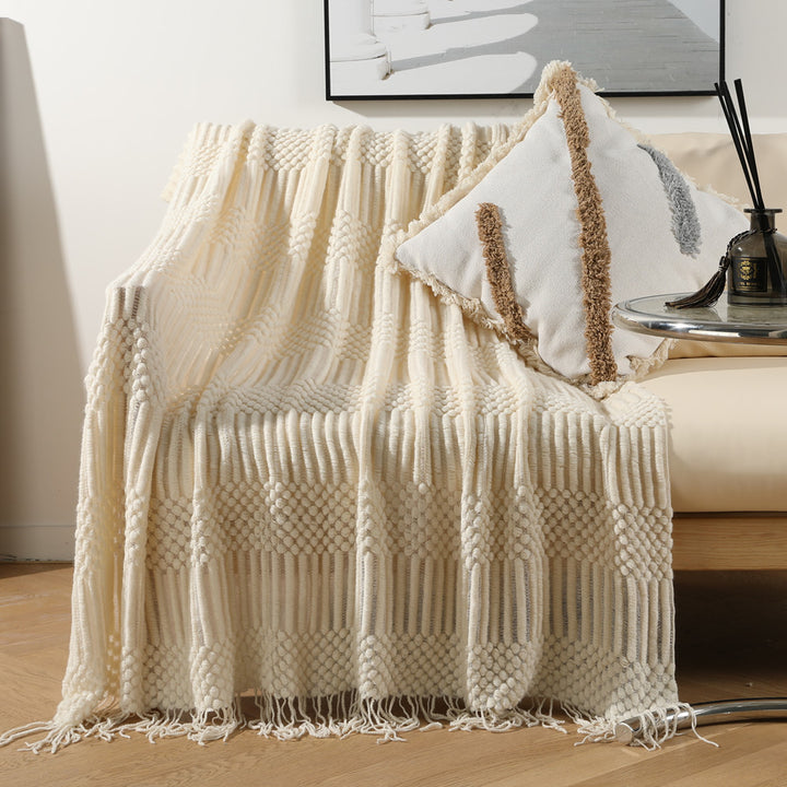 Textured Knit Scarf Kalsten
