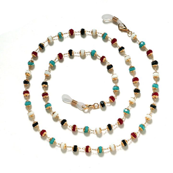 Artistic Colorful Beaded Eyewear Chain kalsten