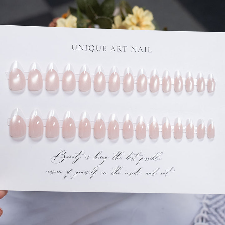 Versatile Press-On Nail Set with Unique Art Designs
