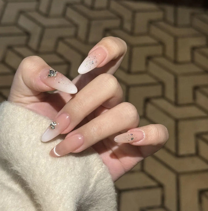 Glossy Ombre Press-On Nail Extensions Kalsten