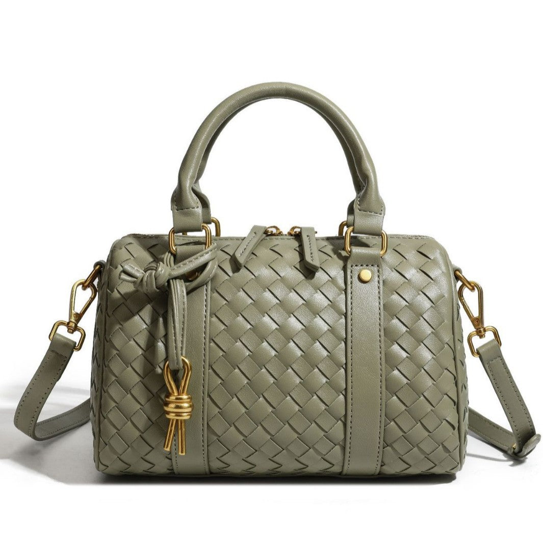 Woven Leather Handbag Kalsten
