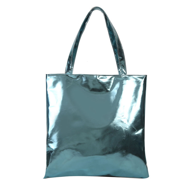 Glossy Metallic Tote Bag