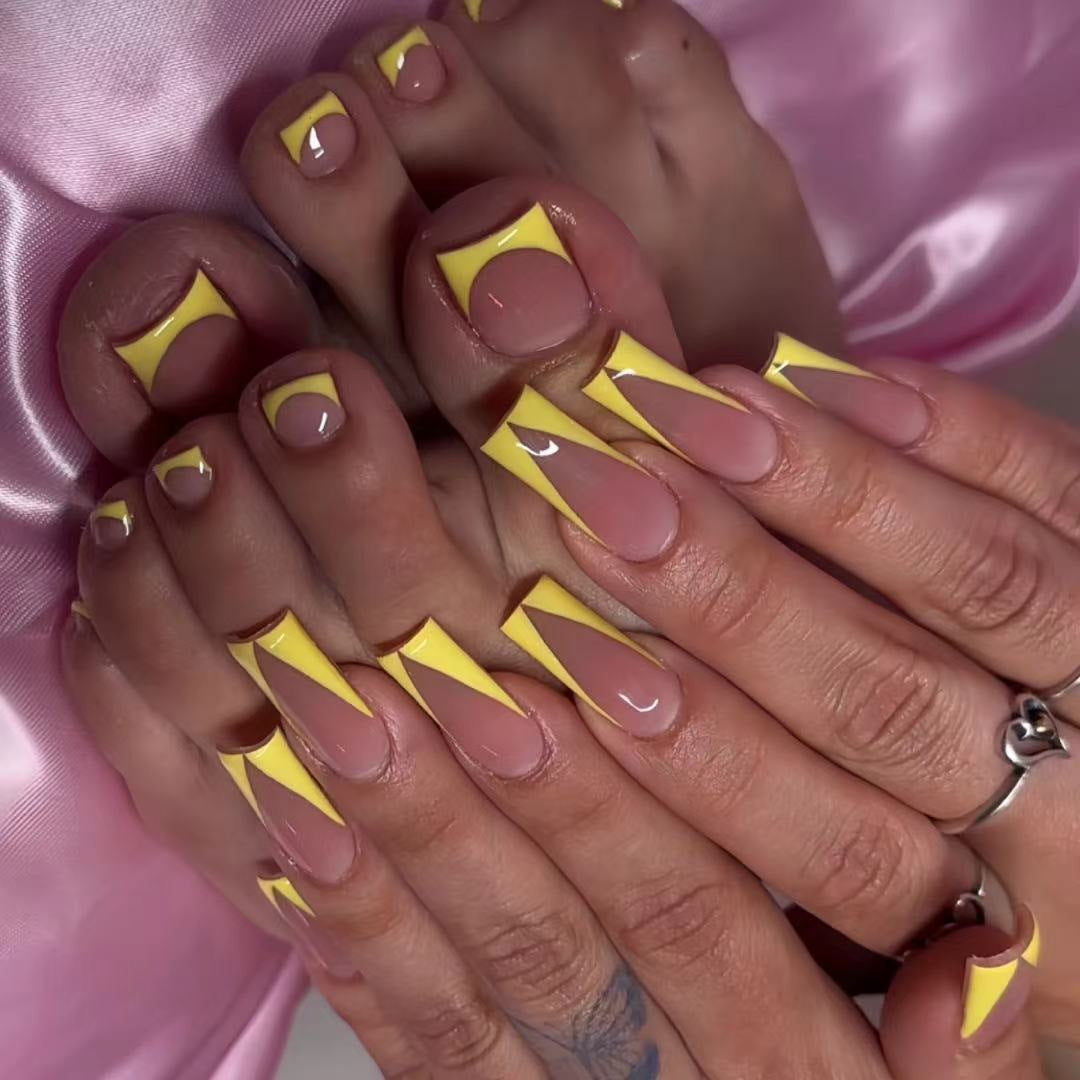 Stylish Geometric Nail Art Set Kalsten