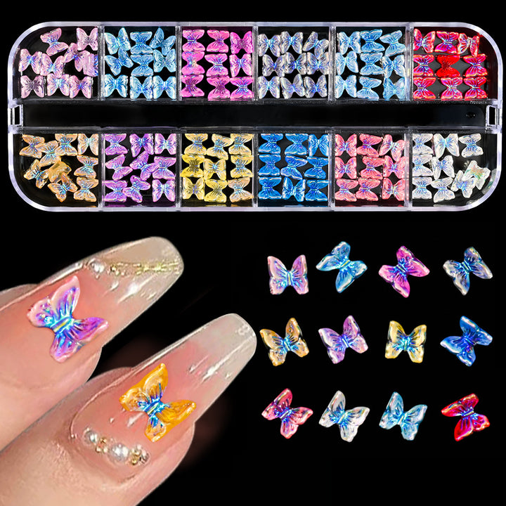 Decorative Butterfly Nail Art Charms  1791506947