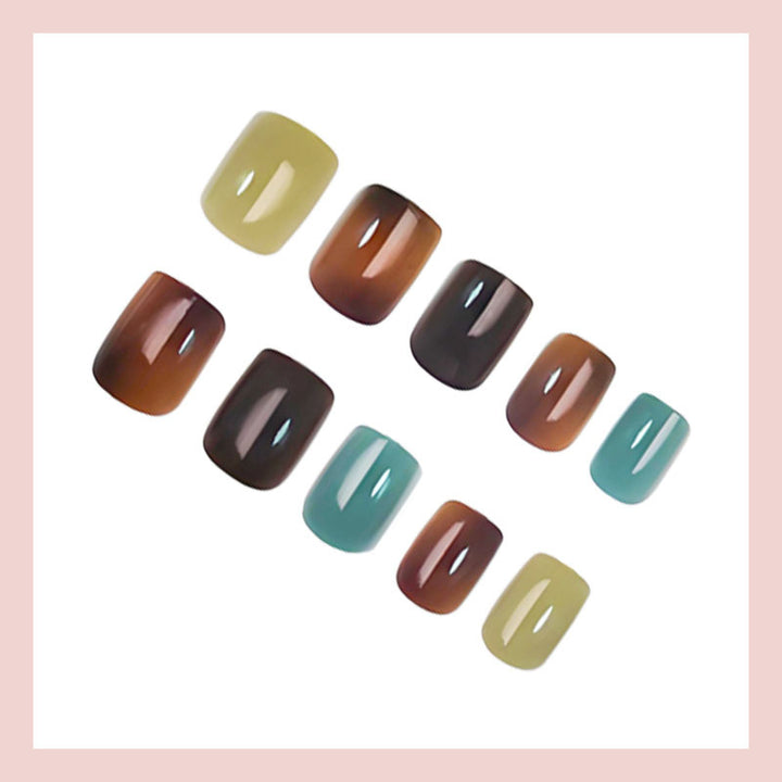 Artificial nails with elegant ombre effect Kalsten