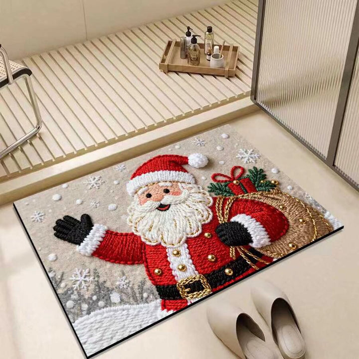 Christmas-Themed Entrance Mat Kalsten