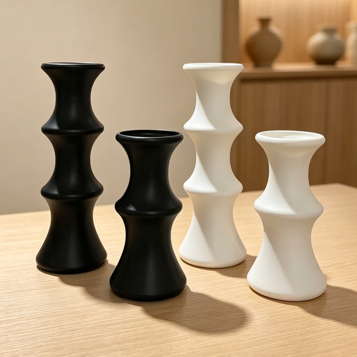 Sculptural Minimalist Vase Kalsten