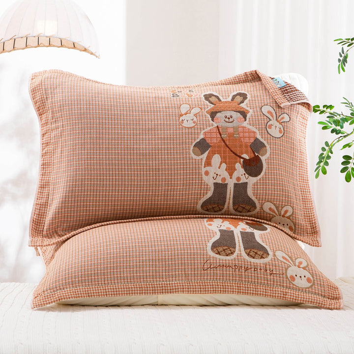 Ladies cushion cover with artistic landscape motif Kalsten