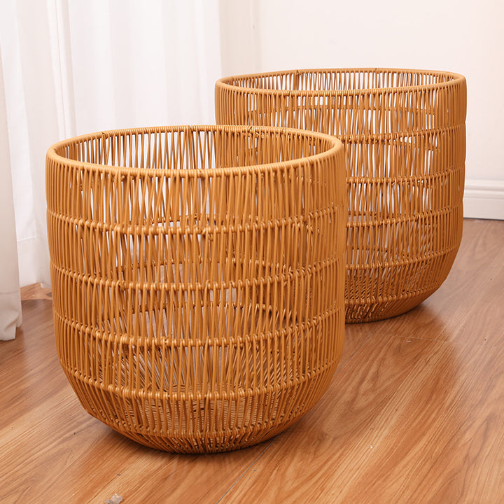 Woven Storage Basket with Handles Kalsten