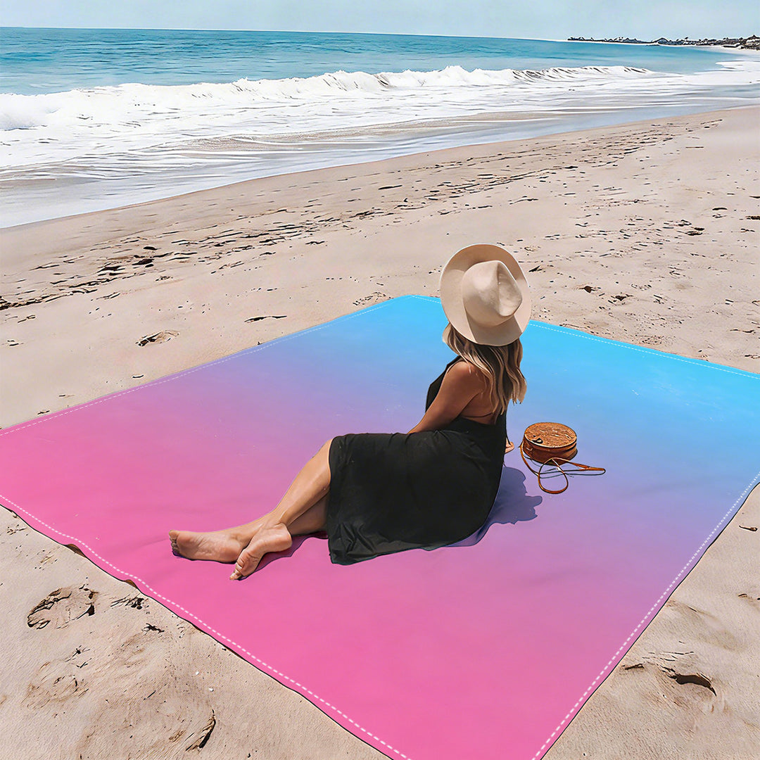 Mandala Design Beach Mat Kalsten
