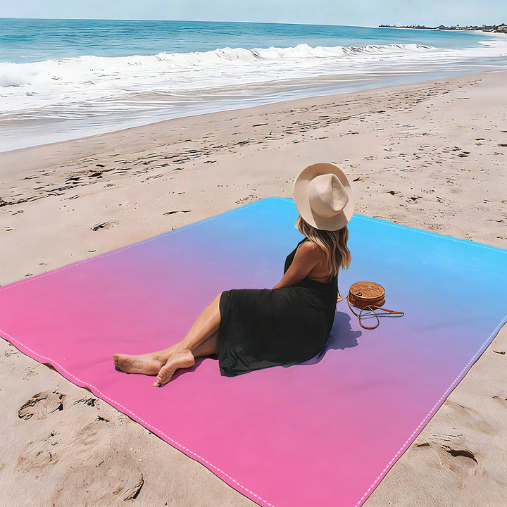 Mandala Design Beach Mat Kalsten