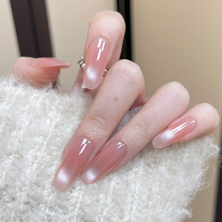 Elegant Glossy Ombre Press-On Nails Kalsten