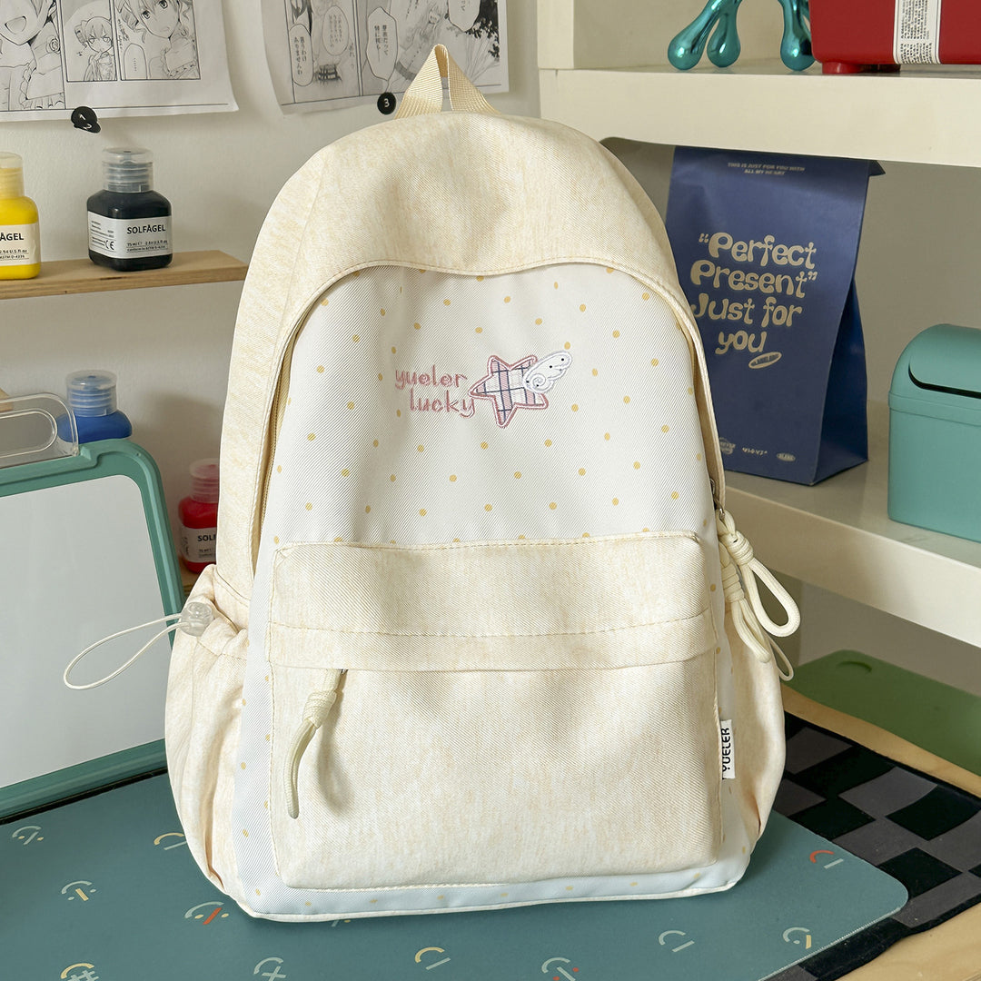 Adorable Star-Embellished School Backpack Kalsten