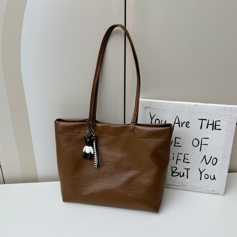 Chic Faux Leather Tote Bag Kalsten