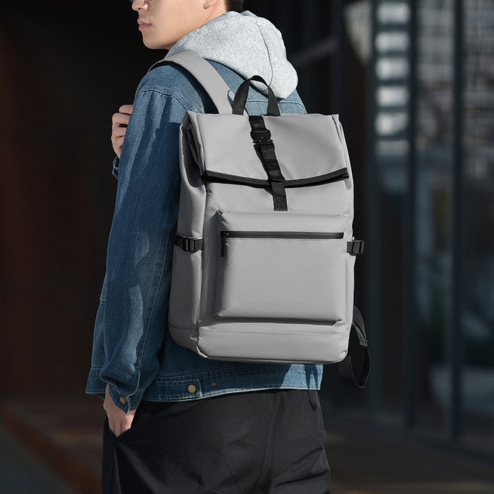 Durable backpack with functional design and many compartments Kalsten