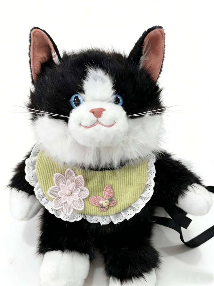 Plush Cat-Themed Backpack Kalsten