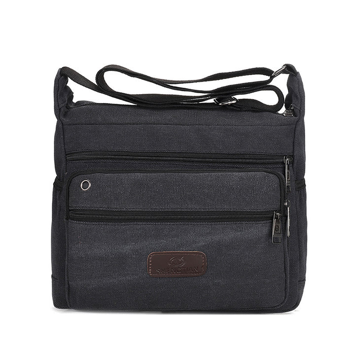 Versatile Canvas Messenger Bag