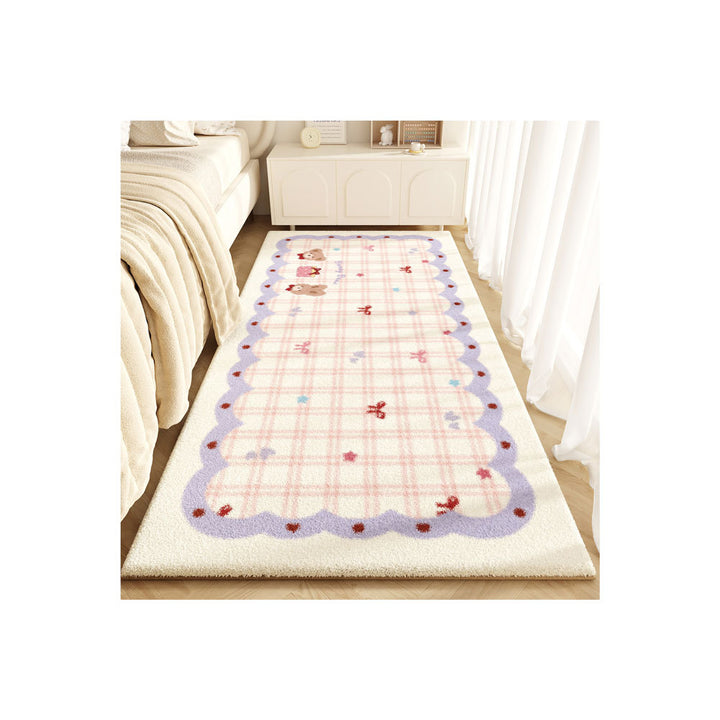 Cute Character Themed Plush Area Mat